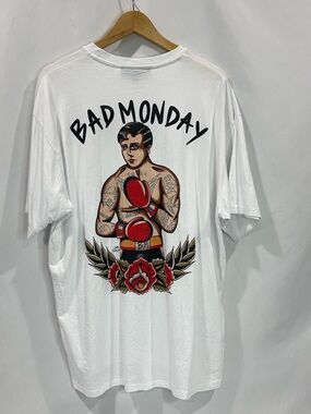 Bad Monday Graphic Boxing Tee